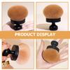 VICASKY Multi-function Large Blush and Setting Powder Brush Soft Fluffy Cosmetic Makeup Brush for Travel Black Face for Powder Foundation and Cheeks view 4