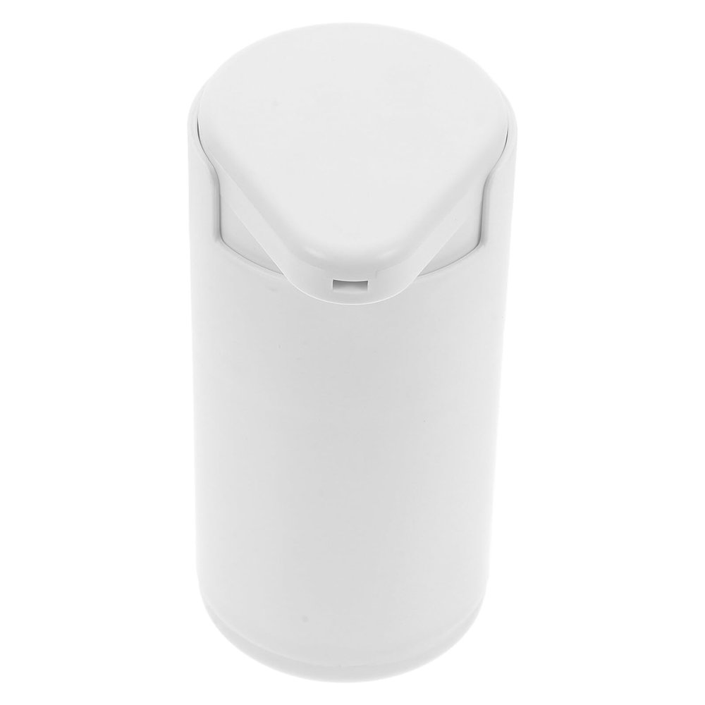 Ipetboom Refillable Liquid Hand Soap Dispenser Pump Bottle 250ml Portable Lotion Container for Bathroom Kitchen Travel White Round Pump Dispenser