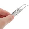 JOYOFREELY Steel round Tip Massage Tweezers for Eyelid Care, Meibomian Gland Expressor Tool for Stye Treatment and Hair Removal, Precision Face Massage Tool for Women and Men view 3