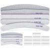 ibasenice 20pcs Nail Buffer Blocks and Sponge Files Manicure Tools Set with 5 Grits Double-Sided Nail Files and Polishing at Home Or Salon Use view 1