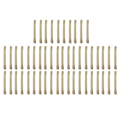 50pcs Tea Stem Stud Earrings, Tea Rod Ear Sticks for New or Inflamed Ear Holes, Hypoallergenic Healing Ear Care Sticks with Portable Case for Women (Slim style)