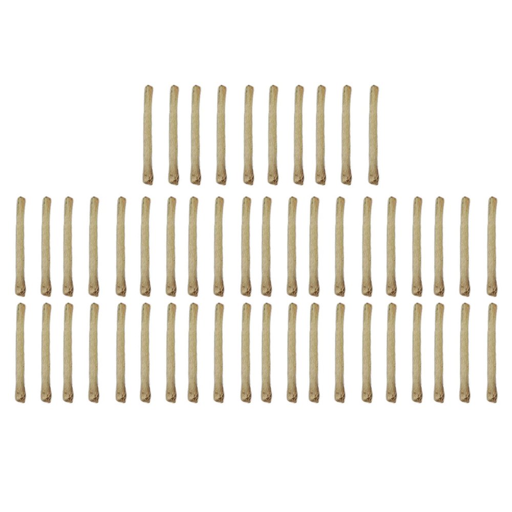 50pcs Tea Stem Stud Earrings, Tea Rod Ear Sticks for New or Inflamed Ear Holes, Hypoallergenic Healing Ear Care Sticks with Portable Case for Women (Slim style)