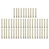 50pcs Tea Stem Stud Earrings, Tea Rod Ear Sticks for New or Inflamed Ear Holes, Hypoallergenic Healing Ear Care Sticks with Portable Case for Women (Slim style) view 1