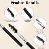 10 Pack Eye Lash Brush Eyebrow Spoolies Reusable Eyebrow Brush Mascara Brushes Wands Makeup Lash Spoolies Set for Lifting Eyebrows Eyelash Extension Makeup(Black) view 3