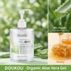 Organic Aloe Vera Gel 99% Pure Aloe, Works on Face, Body Hair Care, Ideal for After Suncare, Post Shave, Hydrating Moisturizing, Lightweight Non Sticky Formula, Family Pack Size, 16.9 fl oz, 500ml view 4