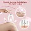 Facial Epilator, Glabours Skin Hair Remover for Women Epilators with LED Light, Two Speed Hair Removal Device, Epilator for Women, Pluxy Facial Hair Removal for Bikini Arm Legs Armpits view 2