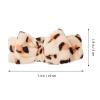 Cabilock 4 Pcs Coral Fleece Bowknot Hairbands Head Wraps for Face Washing and Makeup, Soft Elastic Female Headbands with Adorable Patterns for Skincare and Sports view 2
