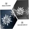 Vaguelly Rhinestone Wedding Headband Alloy Bridal Hairband Flower Crown Headdress for Brides Wedding Ceremony Accessories view 3
