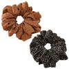 Dots Scrunchies for Women Girl Fashion Elastic Hair Bands Oversize Stretchy Hair Ties Ponytail Holders Thick Hair 2Pcs view 1