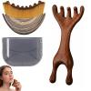 2 Pcs Lymphatic Contour Face Brush,Lymphatic Face Brush,Contour Glow Brush,for Lymphatic Drainage,Lymphatic Brush are for Lymphatic Drainage,Reducing Swelling,and Facial Massage Soft Bristles view 1