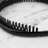 DECHOUS 10pcs Non-slip Hair Hoop Headbands with Smooth Teeth Comb for Women, Black Hard Hair Accessories Suitable for Sports and Daily Wear view 3