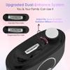 Electric Nail Clipper File Toenail Trimmer Upgraded 3 in 1 Automatic - with Polishing, Dust Storage & LED Light, Safe for Seniors, Adults, Kids & Baby, Gifts for Women Men Mom Baby Adult Senior view 3