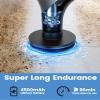 Electric Spin Scrubber, IPX7 Waterproof Shower Scrubber with 7 Brush Heads view 2