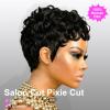 Pixie Cut Wig Human Hair Short Pixie Wigs for Black Women Short Glueless Wigs Human Hair Pre Plucked Pre Cut Brazilian Virgin Human Hair Wigs for Black Women Short Pixie Cut Wigs Human Hair (025-1B) view 3
