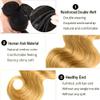 10 12 14 Inch Body Wave Human Hair Bundles 1B27 Ombre Blonde Body Wave Bundles Two Tone Black To Honey Blonde Bundles Human Hair Extensions 150g view 4