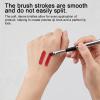 6 Pcs Retractable Lip Brush Silver Lip Brush for Lipstick Gloss Lipstick Brushes Lips Makeup Brushes with Cap for Women Precise Lips Makeup view 4