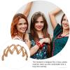 BETOOKY 2pcs Women Toothed Hair Headbands Retractable Non-slip Hair Accessories Portable Folding Design Suitable for Everyday Use and Travel view 3