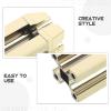 CATIEBYE 2pcs Gold Multi-Angle Eyebrow Pencil Sharpener with Four-Sided Slot for Precise Tip Refining, Professional Eyebrow Shaping Tool for Makeup and Cosmetic Use view 3