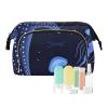 decor gift Travel Cosmetic Bag Lightweight Animal Sea Jellyfish Starry Night (longword) Women Coin Purse for Cosmetic Toiletry view 1