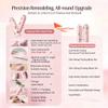 Bikini Trimmer for Women Dual Head IPX7 Waterproof & Electric Razors for Pubic Hair, Face, Legs, Underarms Portable Cordless Shaver with Fast Charging USB Rechargeable, Gifts for Women (Purp) view 4