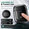 VGR 380 Mini Foil Shaver for Men with Triple Floating Foils & IPX6, Black view 4