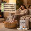 Ginger Foot Soak Balls, Herbal Cleansing Foot Bath for Swollen Feet, 8 Pack view 3