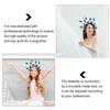 STOBAZA 2 Pcs Butterfly Headband Set for Women, Plastic Photography Hair Accessories, Bridal Floral Headpiece for Travel and Photo Shoot view 3