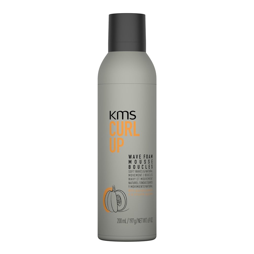 CurlUp Wave Foam, Frizz & Humidity Protection for Long Lasting, Defined Waves, 200ml