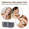 2pcs Lymphatic Brush,Lymphatic Contour Face Brush,Guasha Face Brush,Dry Brush for Lymphatic Drain,Lymphatic Drainage with 1 Scraping Tool,Jawline Sculpting Puffiness Lifting Relaxation view 3
