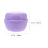 Anneome 12pcs 30g Plastic Cream Lotion Containers, Refillable Cosmetic Sample Jars with Lids, Travel Makeup Cream Pots for Beauty and Personal Care Storage view 2
