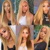 #27 Blonde Lace Closure 13x4 HD Transparent Lace Frontal 26 Inch Brazilian Virgin Hair Free Part Honey Blonde Straight Lace Closure Pre Plucked Human Hair Extensions view 2