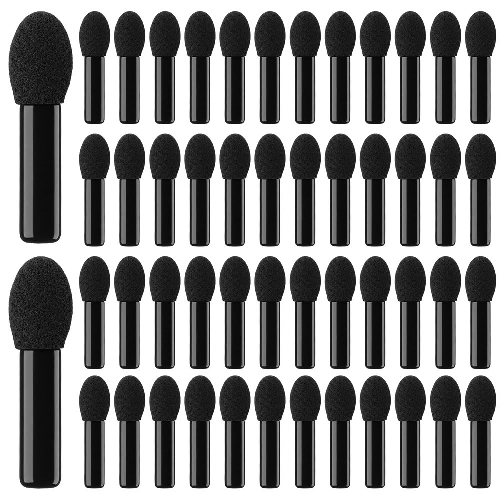 50Pcs Eyeshadow Applicators Sponge Eye Shadow Applicator Sticks