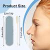 Lyngvio Upgraded Nasal Hair Cutter, 2026 New Double Sided Nose Hair Knife for Men Women, Portable 2 in 1 Nose Hair Remover 360 Rotating Nasal Grooming Tool (Pink, 12pcs) view 2