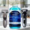 wupeieu 250ml Razor Cleaning Solution Compatible With Panasonic WES035P ES-4L03 ES-4LM3-A405 Cleaning Cartridge, Cleans Your Shaver For Optimal Hygiene(5 pcs) view 2