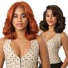 Outre Lace Front Wig - Perfect Hair Line 13X6 - NUEBLEND - Human Hair Blend - Body Wave 14" (GINGER COPPER) view 1