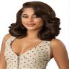 Outre Lace Front Wig - Perfect Hair Line 13X6 - NUEBLEND - Human Hair Blend - Body Wave 14" (GINGER COPPER) view 4
