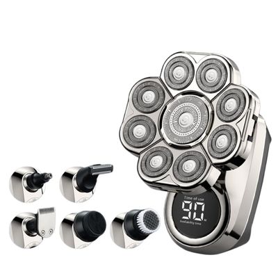9.0 Ultra Shaver,Pro Head Shaver,Head Shavers for Bald Men (Silver)