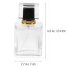 KICHOUSE Perfume Glass Sprayer Bottle Refillable 50ml for Travel view 2