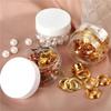 Lip Scrub Containers 50PCS 2/3/5/10/15/20ml Protable Plastic Jars with Lids Small Clear Cosmetic Containers for Lotion Cream Travel Storage(Clear,5ml) view 4