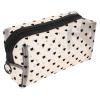 JOYOFREELY Travel Toiletries Organizer Bag with Zipper Heart Print Mesh Cosmetic Pouch Portable Makeup Storage for Womens Travel and Bathroom Use view 1