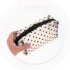 JOYOFREELY Travel Toiletries Organizer Bag with Zipper Heart Print Mesh Cosmetic Pouch Portable Makeup Storage for Womens Travel and Bathroom Use view 4