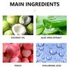 Coconut Oil Facial Hair Removal Cream, NinthAvenue Basics Coconut Hair Removal Cream, Gentle Fast Painless Soothing, For Women, For Smooth Skin (100g) view 3