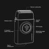Men's Shaver, Professional Shaving Machine Electric Razor Portable Beard Trimmer 9000 RPM Reciprocating LED Shaver For Men(Red) view 3
