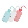 FOMIYES 3pcs Lash Wash Bottles Squeeze Bottles for Tattooing and Indoor Gardening 250ml Pink Blue Curved Nozzle Refillable Irrigation Tools view 1