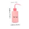 FOMIYES 3pcs Lash Wash Bottles Squeeze Bottles for Tattooing and Indoor Gardening 250ml Pink Blue Curved Nozzle Refillable Irrigation Tools view 2
