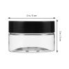 Mobestech 110pcs Cosmetic Cream Holder and Mask Spoon Set with 50ml Refillable Empty Cream Jars for Travel and DIY Skincare Storage view 2
