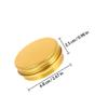 OSALADI 20pcs 60ml Aluminum Cream Jar with Screw Lid, round Aluminium Cosmetic Tin Containers for Makeup Storage and Travel, Refillable Metal Cream Cans view 2