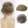 BEEOS 8"x10" 0.08mm PU Thin Skin Base Toupee Hair for Men 110% Density #20 view 1