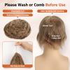BEEOS 8"x10" 0.08mm PU Thin Skin Base Toupee Hair for Men 110% Density #20 view 3