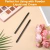 15PCS Small Flat Concealer Brush, Precision Travel Lip Brushes view 2